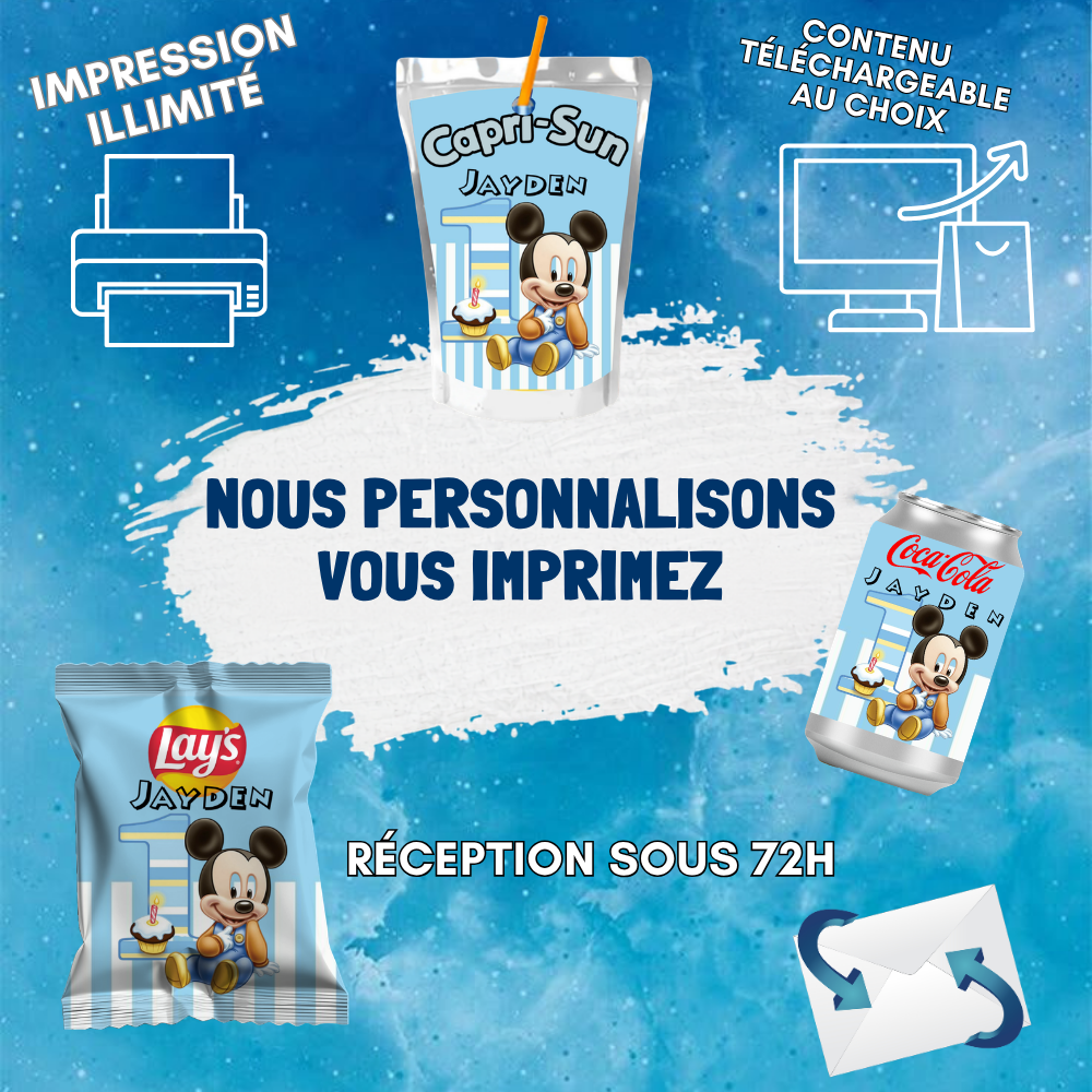 Baby Mickey Jay's Créations Design