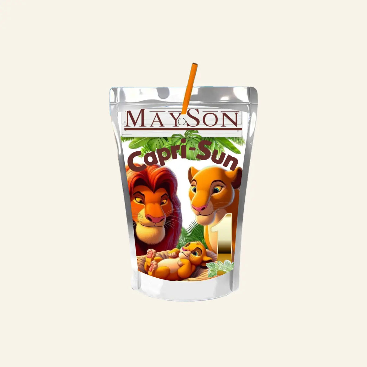 Étiquette Capri-Sun Jay's Créations Design