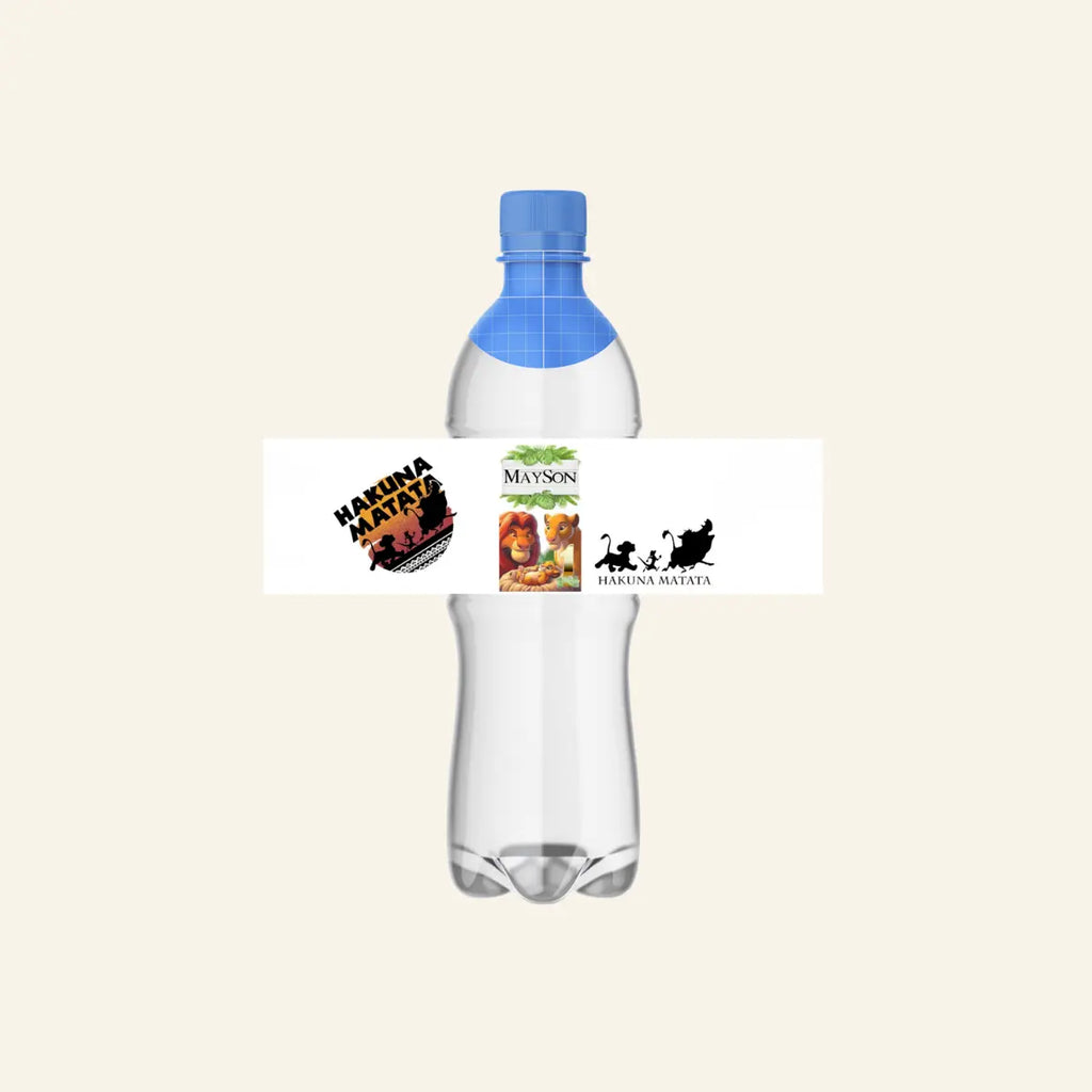 Étiquette Bouteille d'Eau Jay's Créations Design
